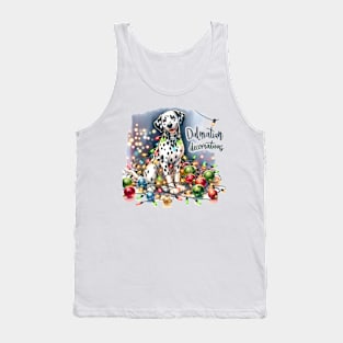 Dalmatian Decorations Tank Top